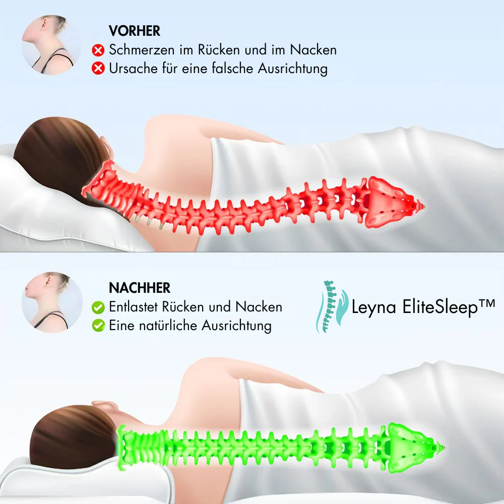 Leyna EliteSleep™ - Ergo-Kissen