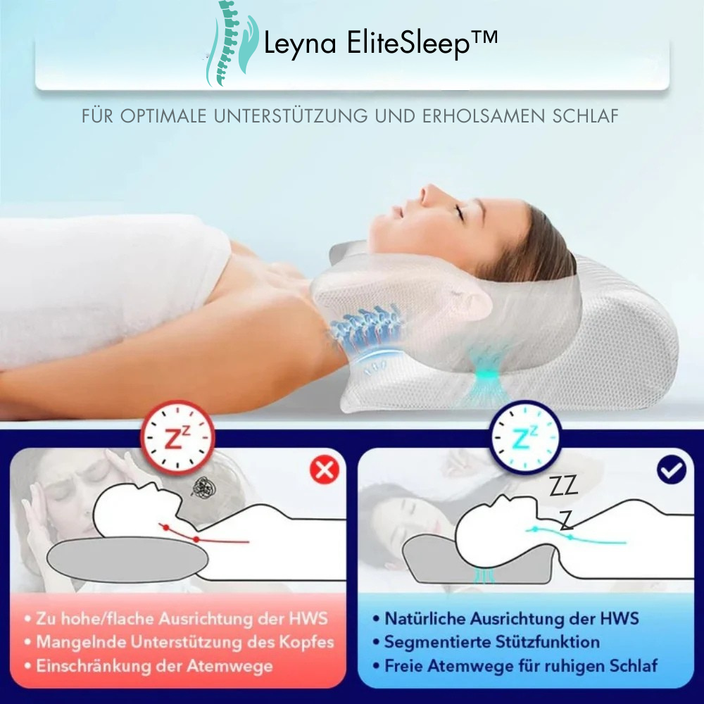 Leyna EliteSleep™ - Ergo-Kissen