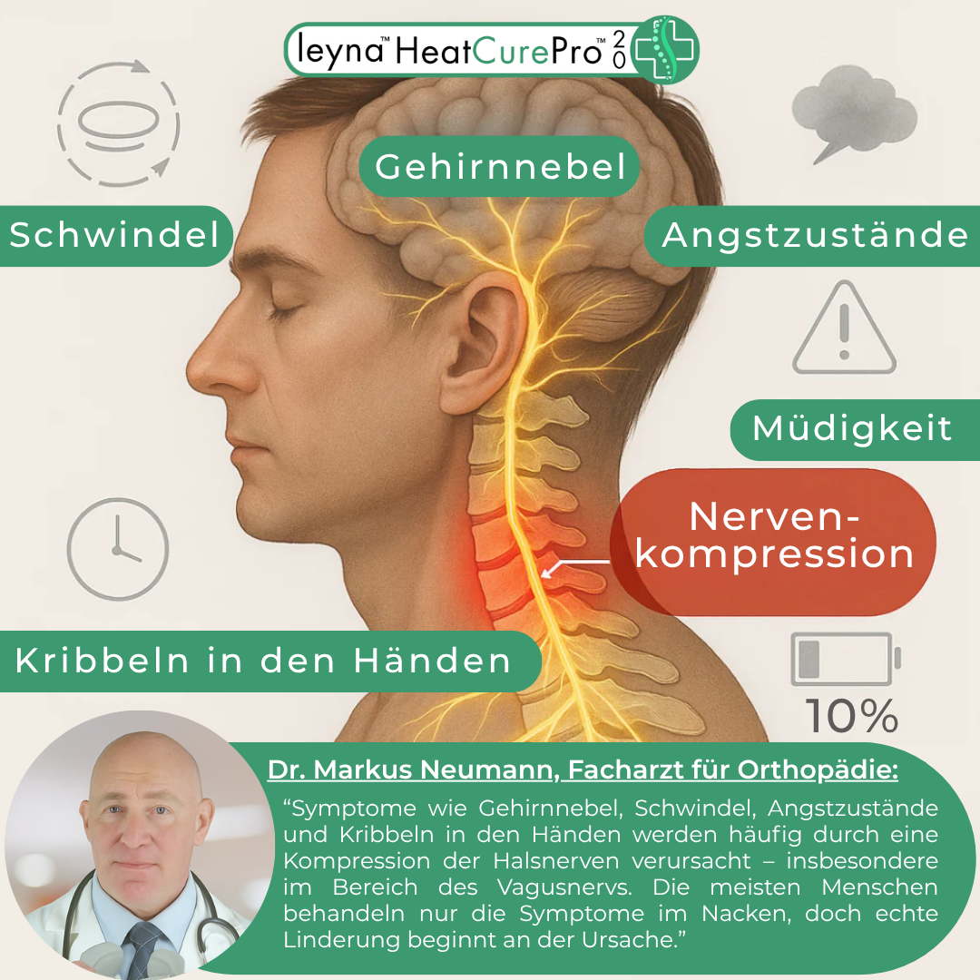 HeatCurePro 2.0™ – Professionelle Tiefenwärme-Massage für deinen Nacken