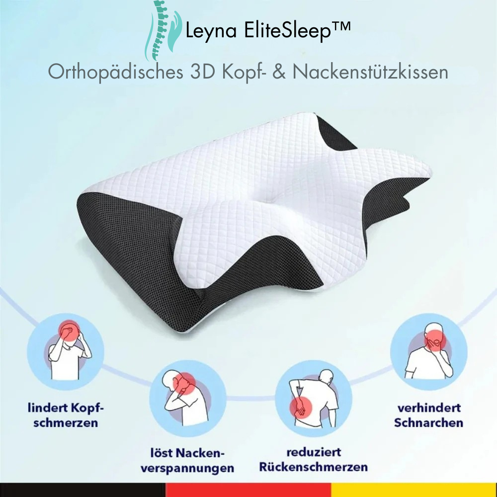 Leyna EliteSleep™ - Ergo-Kissen