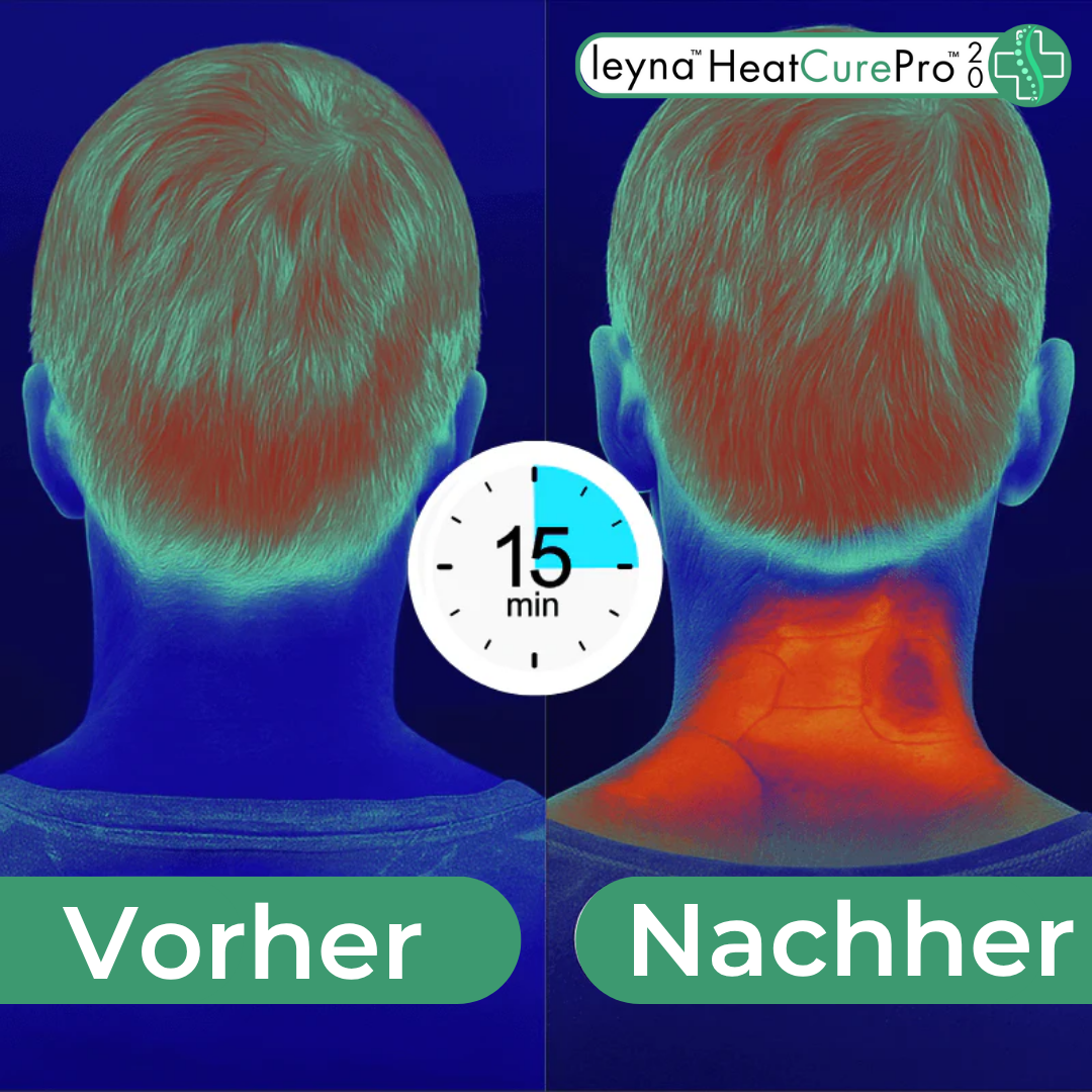 HeatCurePro 2.0™ – Professionelle Tiefenwärme-Massage für deinen Nacken