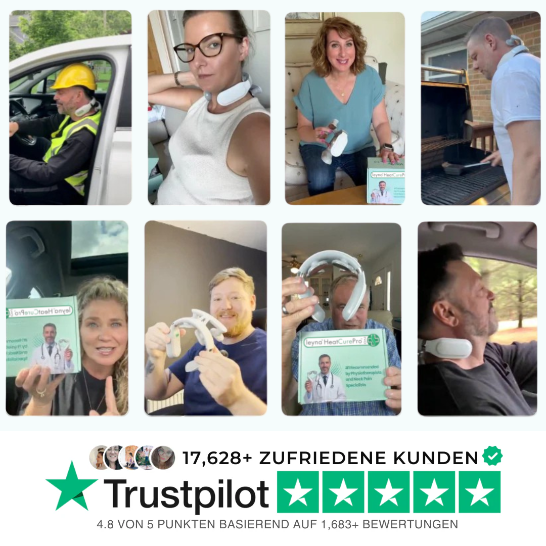 HeatCurePro 2.0™ – Professionelle Tiefenwärme-Massage für deinen Nacken