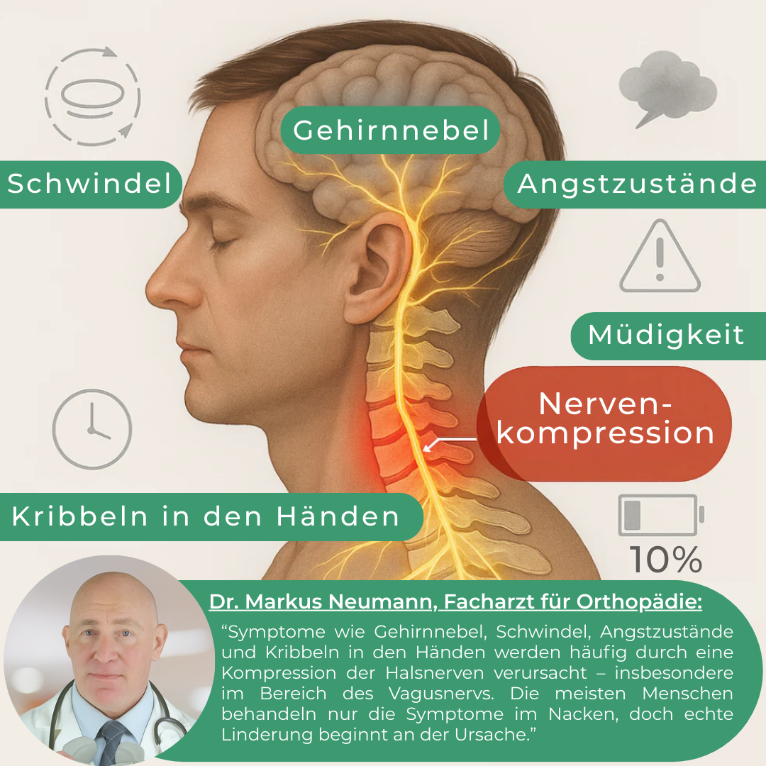 HeatCurePro 2.0™ – Professionelle Tiefenwärme-Massage für deinen Nacken