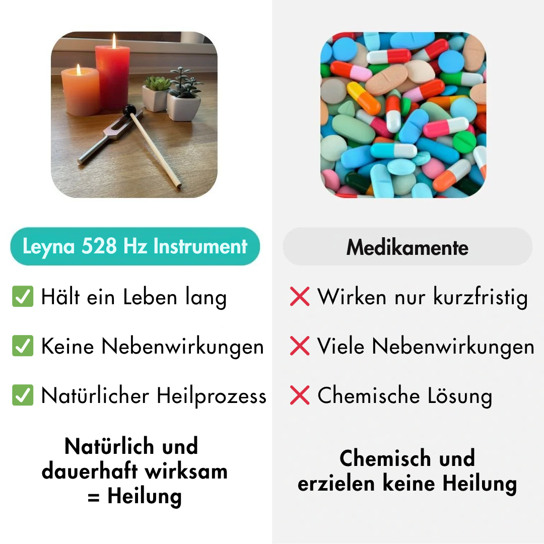 HealFrequency™ Herzresonanz - 528 Hz Klangtherapie-Instrument