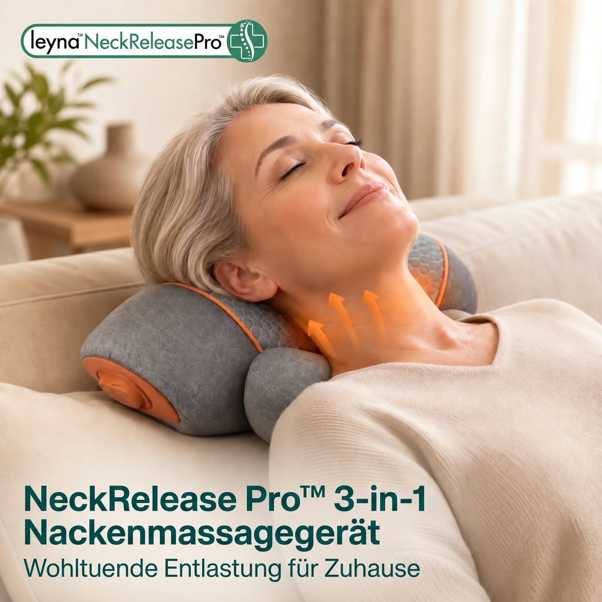 NeckRelease Pro™ - Adaptive 3-Phasen-Nackenentlastung