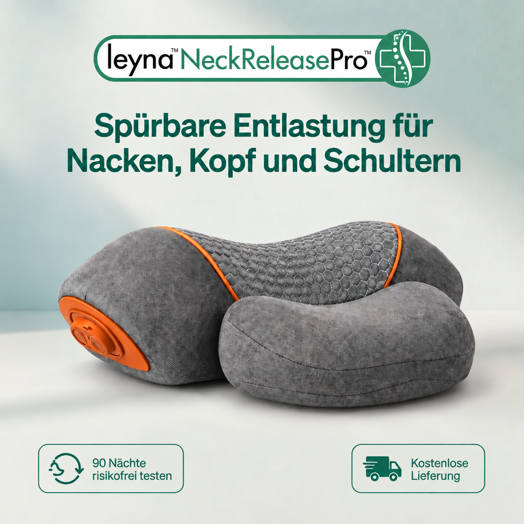 NeckRelease Pro™ - Adaptive 3-Phasen-Nackenentlastung