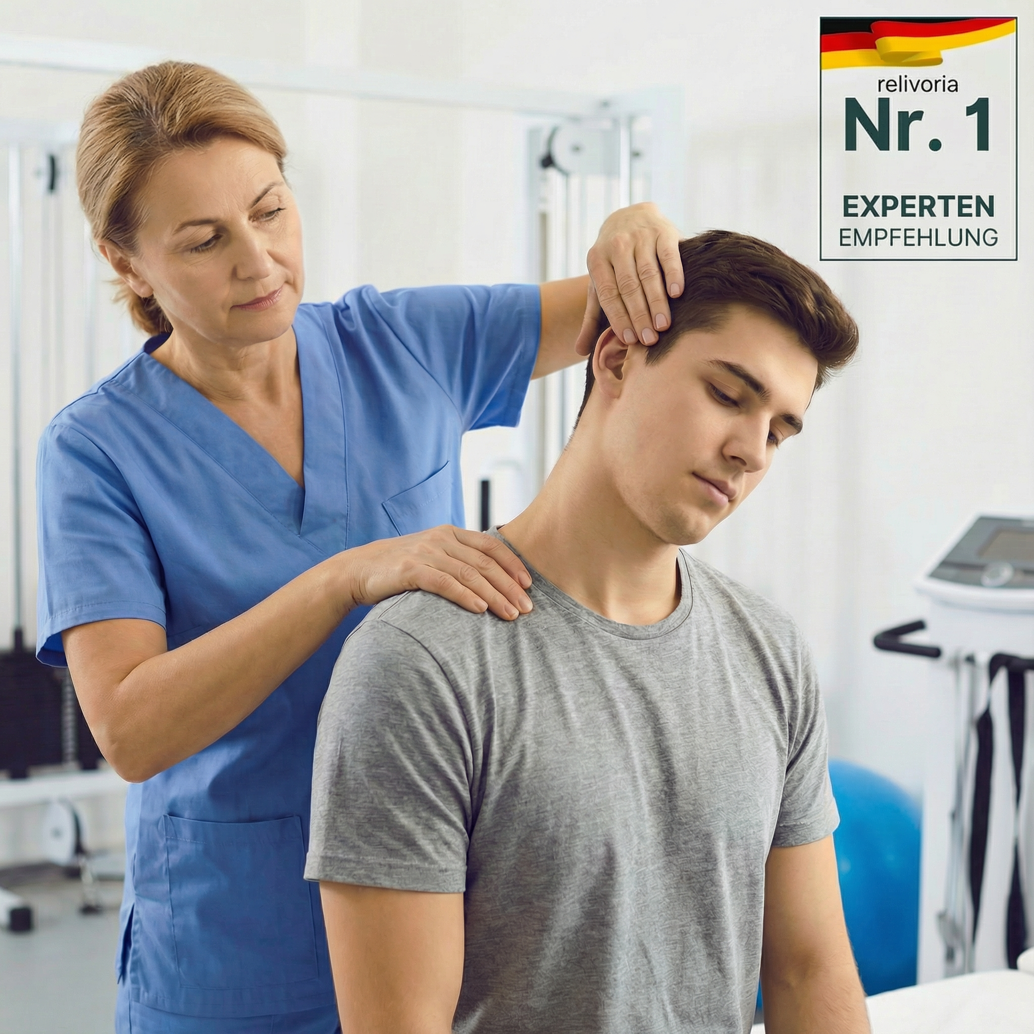 HeatCurePro 2.0™ – Professionelle Tiefenwärme-Massage für deinen Nacken