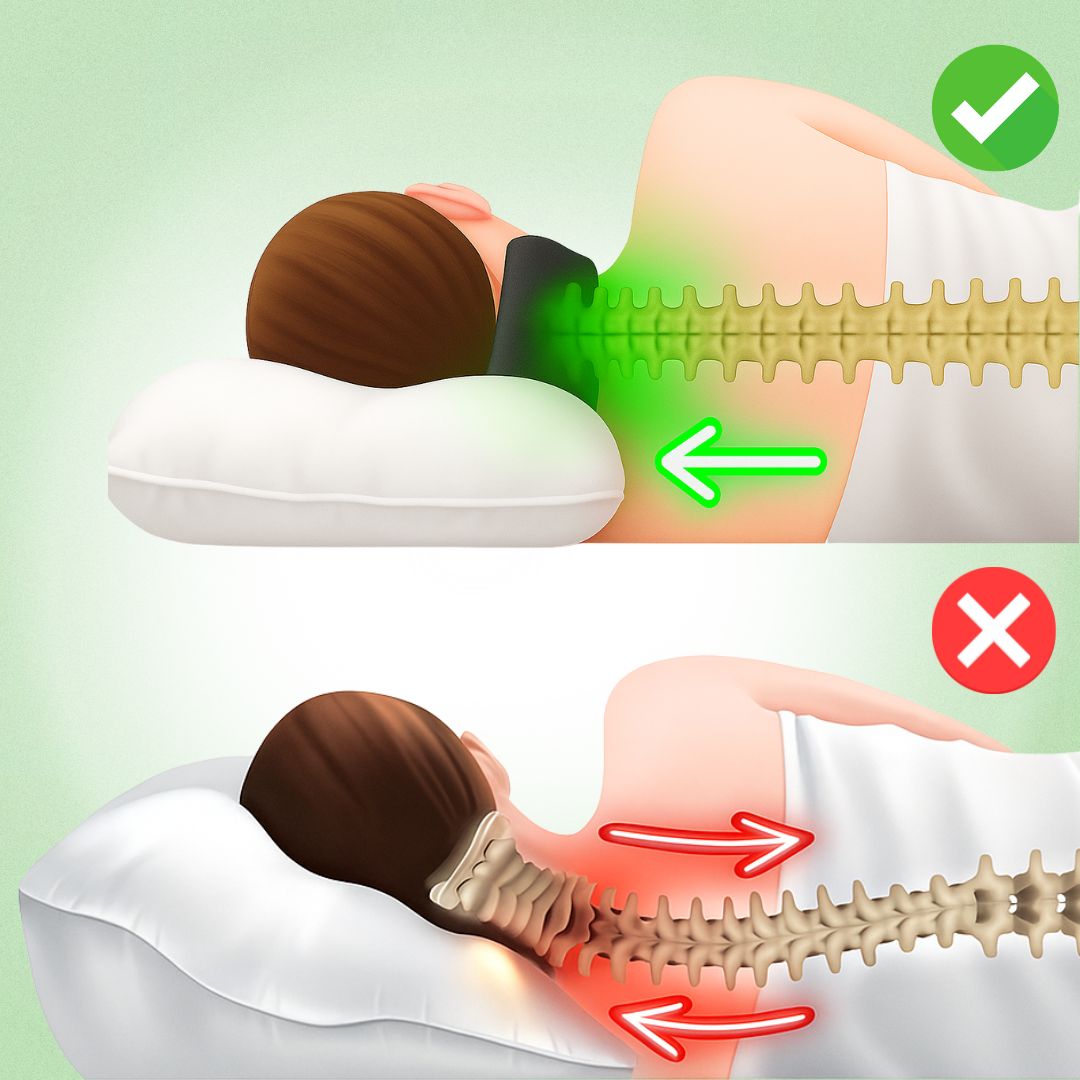 NeckCure™ - Ergonomische Nackenstütze gegen Verspannungen