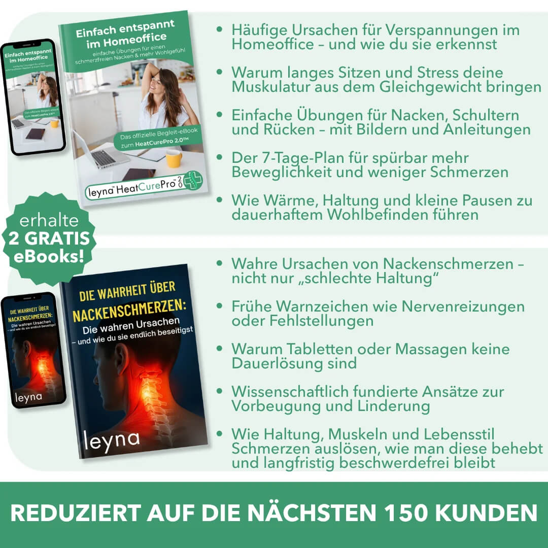 HeatCurePro 2.0 – Professionelle Tiefenwärme-Massage für deinen Nacken